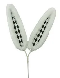 21" Bunny Ear Harlequin Spray with 2 Stems 62907HARLE