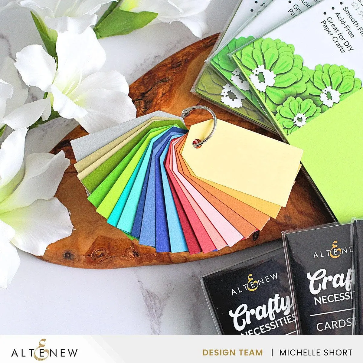 Crafty Necessities: Blush Cardstock (10 sheets/set)
