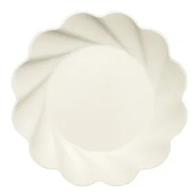 Cream Simply Eco Plates | Set of 8