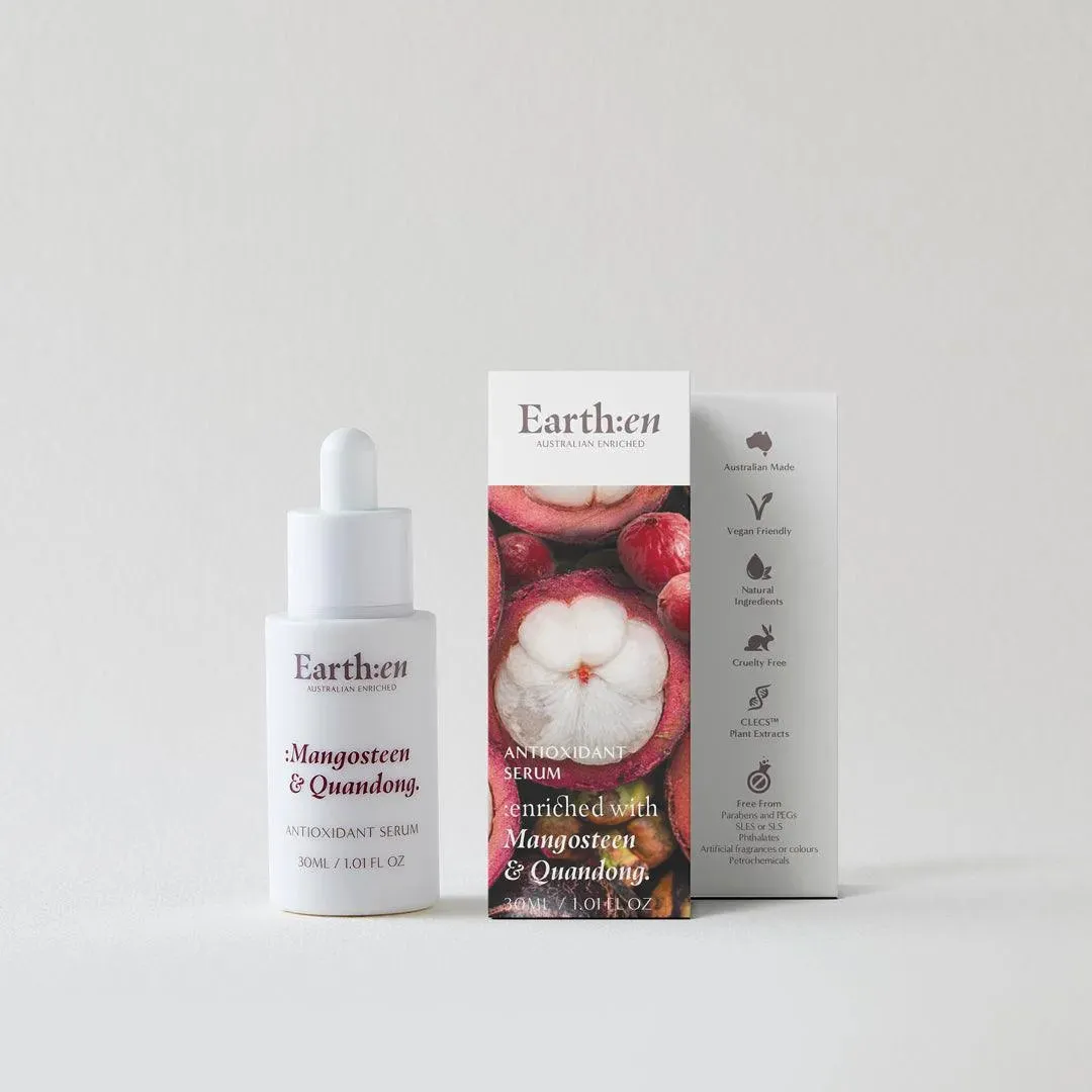 Earth:en Antioxidant Serum, Mangosteen & Quandong | 30ml