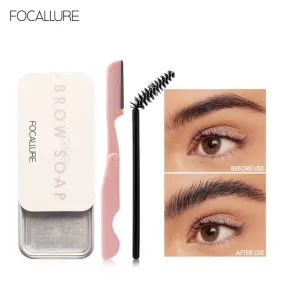 FOCALLURE Eyebrow Gel Brows Wax Waterproof Long-Lasting 3D Feathery Wild Brow Styling Soap For Eyebrows Women&#39;s Cosmetics