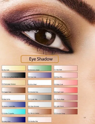 Glam Air Airbrush E6 Electric Cobalt Blue Eye Shadow Water-based Makeup