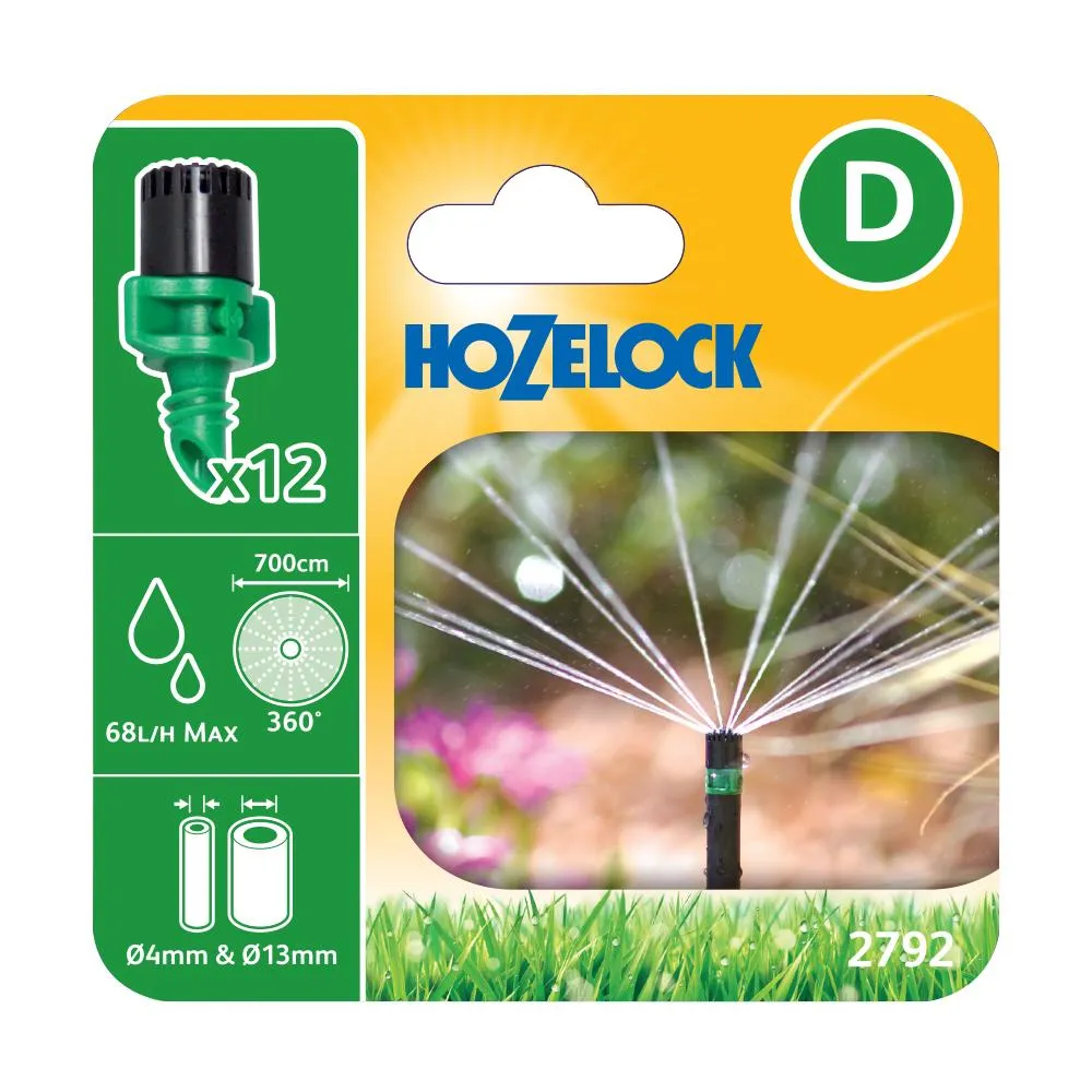 Hozelock 360° Micro Spray (12 Pack) - 2792