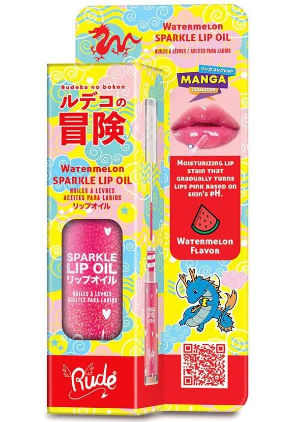 Manga Watermelon | SPARKLE LIP OIL