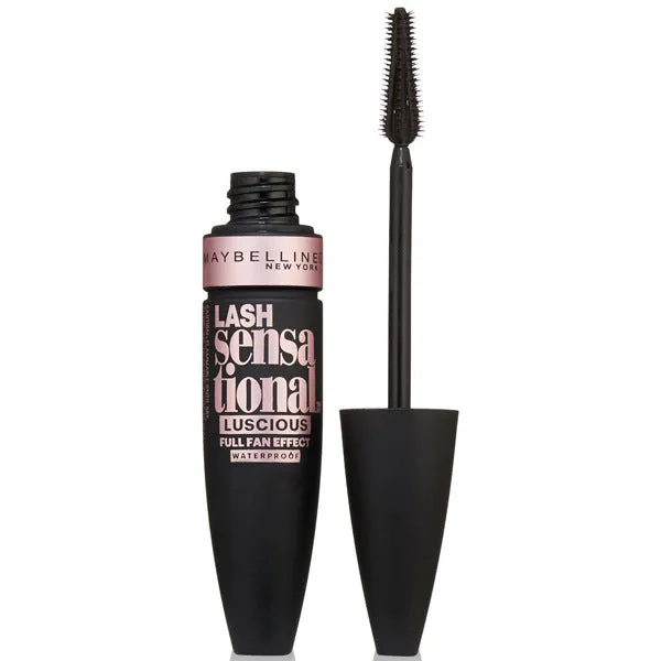 MAYBELLINE - Lash Sensational Luscious Waterproof Mascara Brownish Black - 0.3 fl. oz. (9 ml)