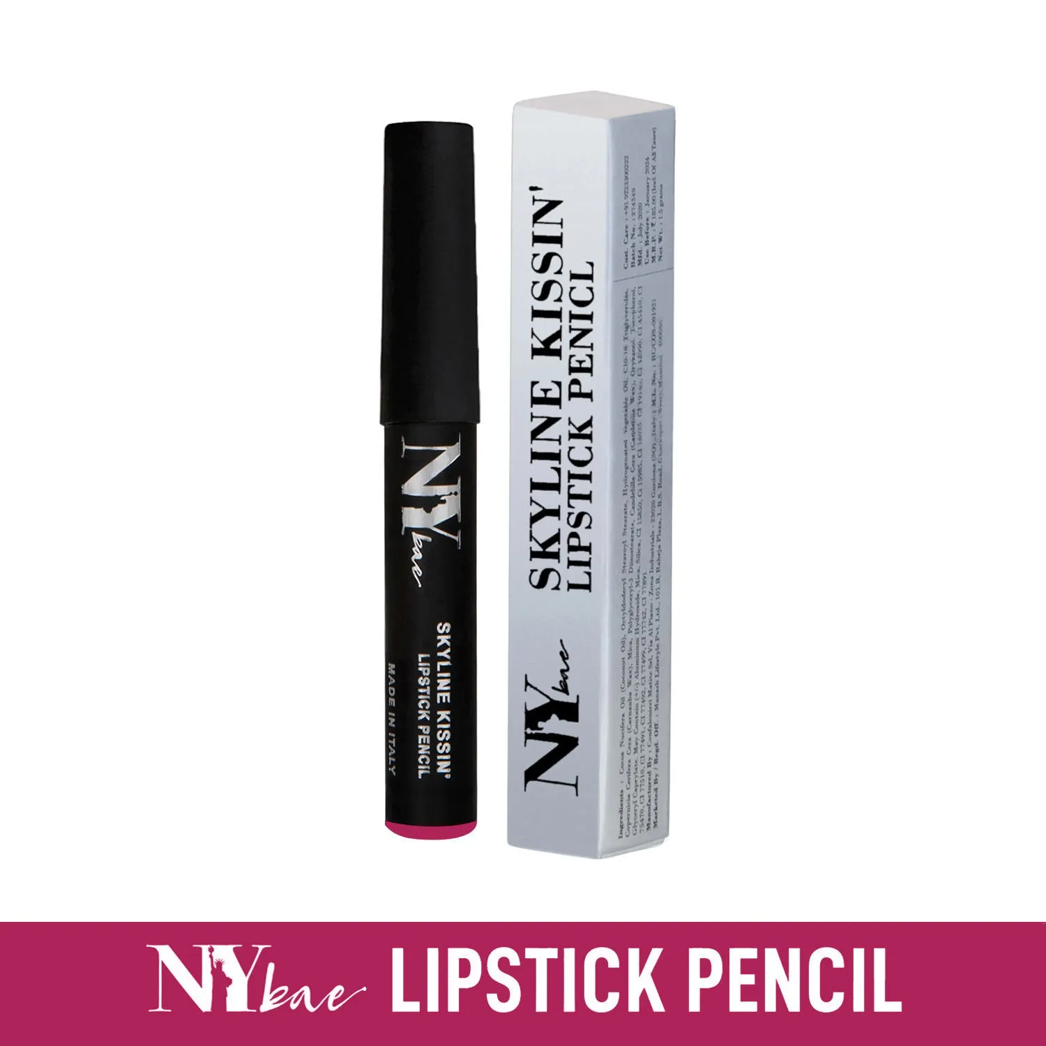 NY Bae Skyline Kissin' - Mini Lip Crayon Seagram Skyline Kissin' 14 (1.5g)