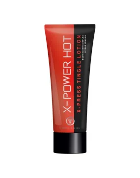 Power Tan X-Power Hot Dark Natural Skin Tanning Hemp Tingle Lotion - 250ml