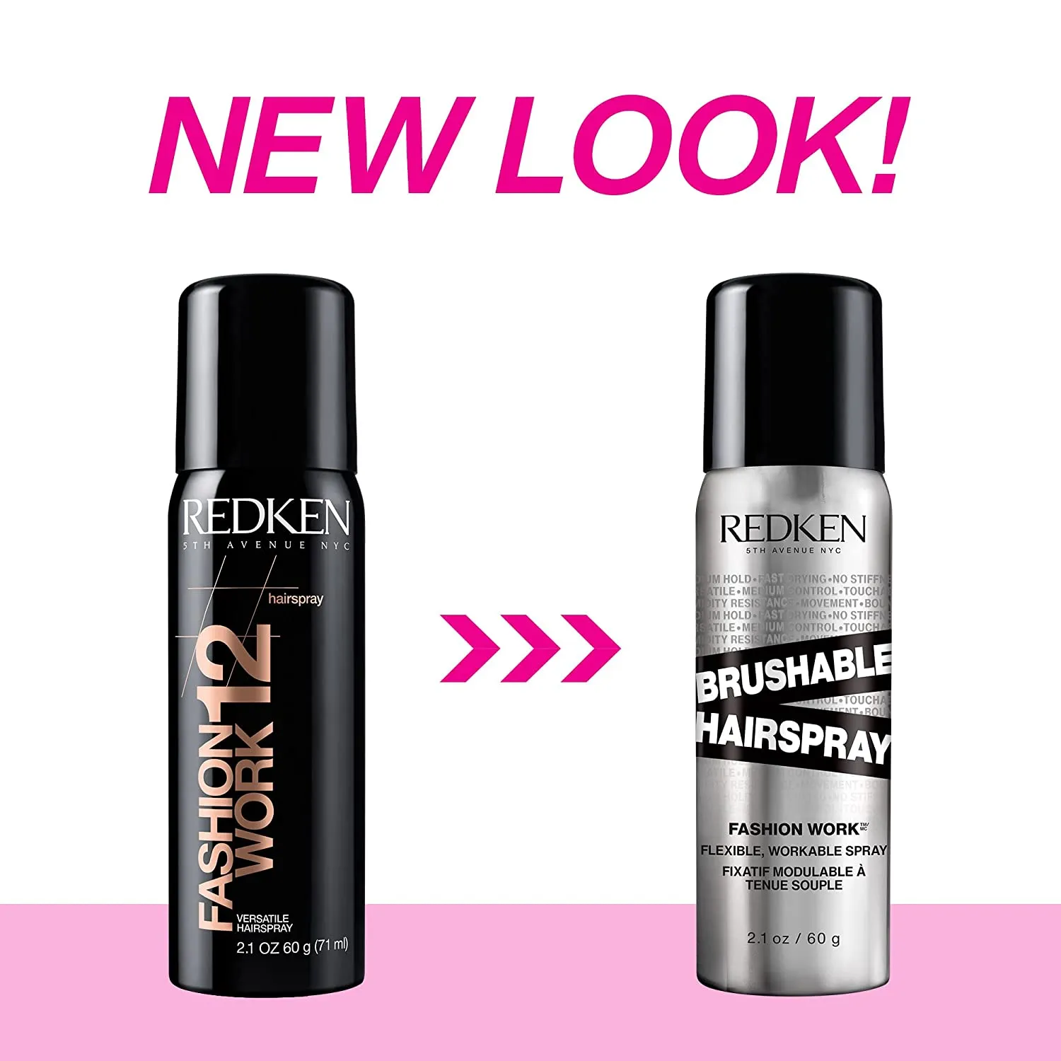 Redken Fashion Work Brushable Hairspray #12