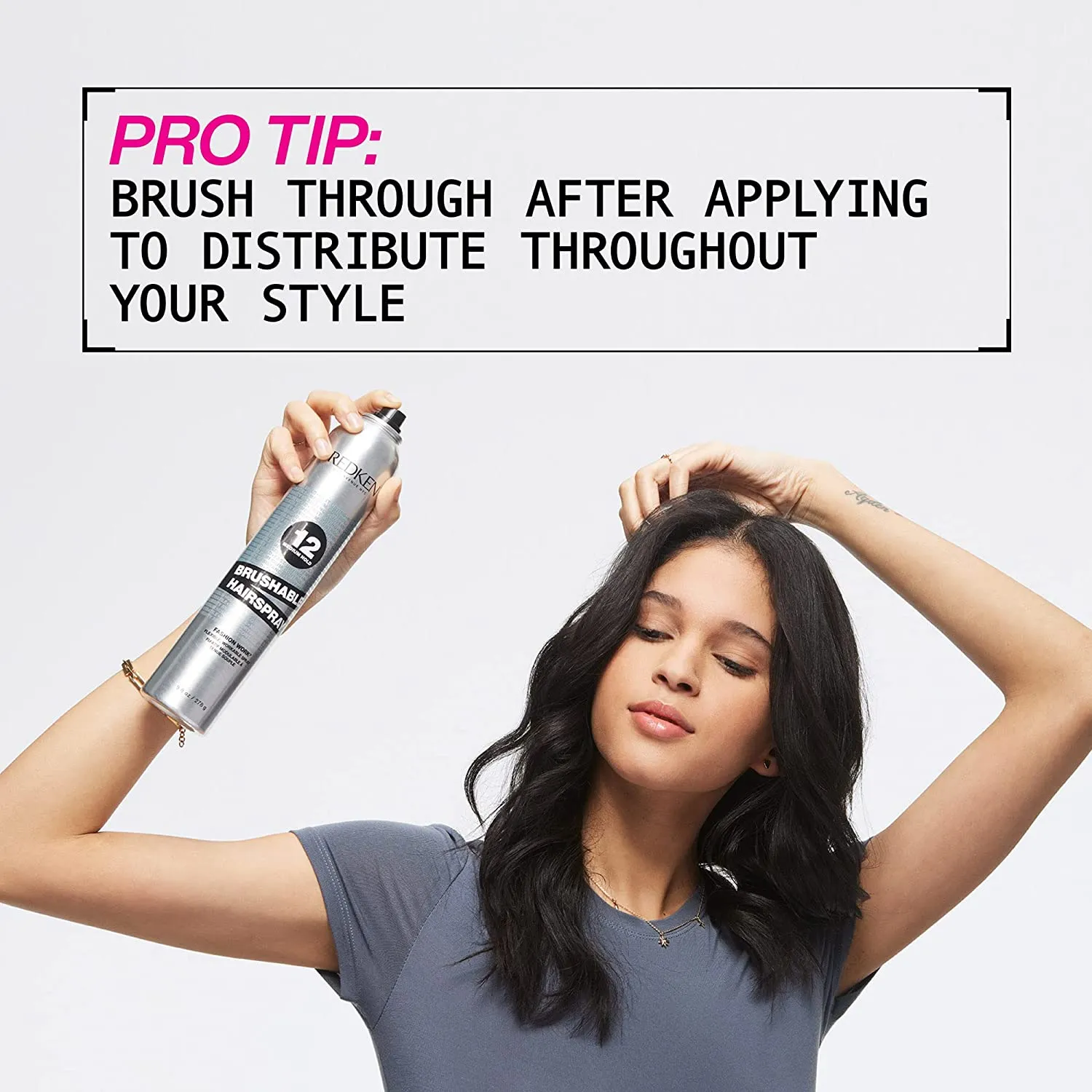 Redken Fashion Work Brushable Hairspray #12